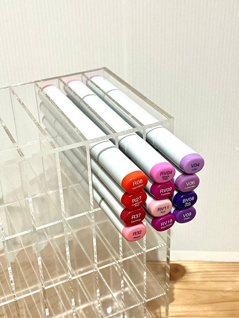アクリル製★収納スタンド★コピック★什器★９０マス★最後の１個