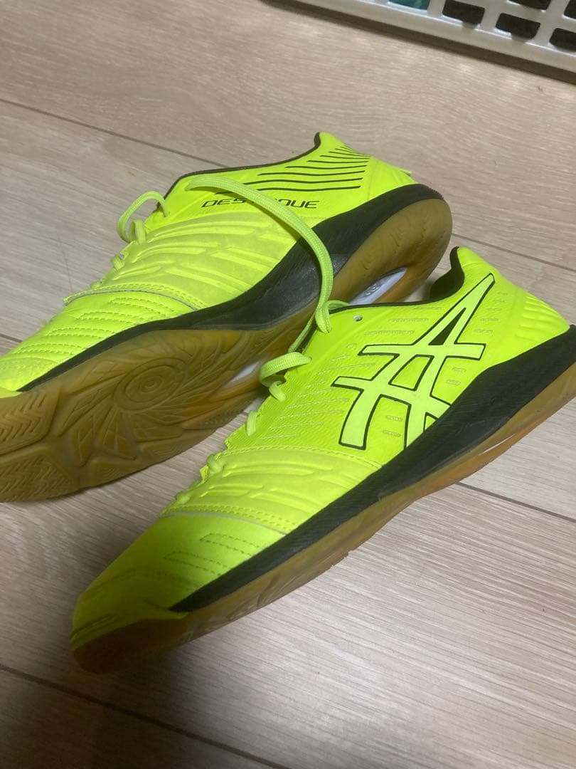 ASICS デスタッキＦＦ２　25.5 イエロー/ブラック