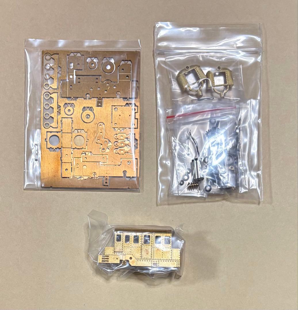 ワールド工芸 HOゲージ模型 未使用　明神電車　明延　赤金号
