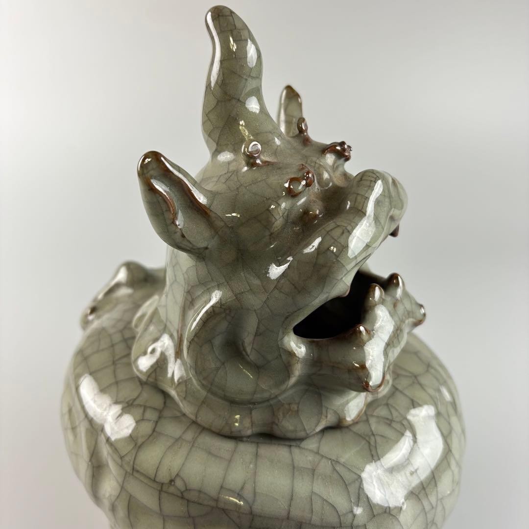 中国 青磁 香炉 古美術
