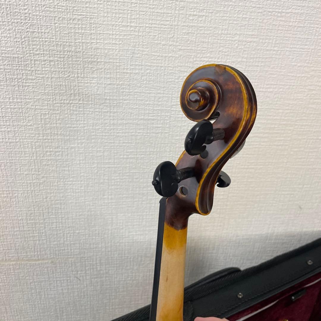高級 バイオリン 4/4サイズ 虎目 弦楽器 ケース 弓付属