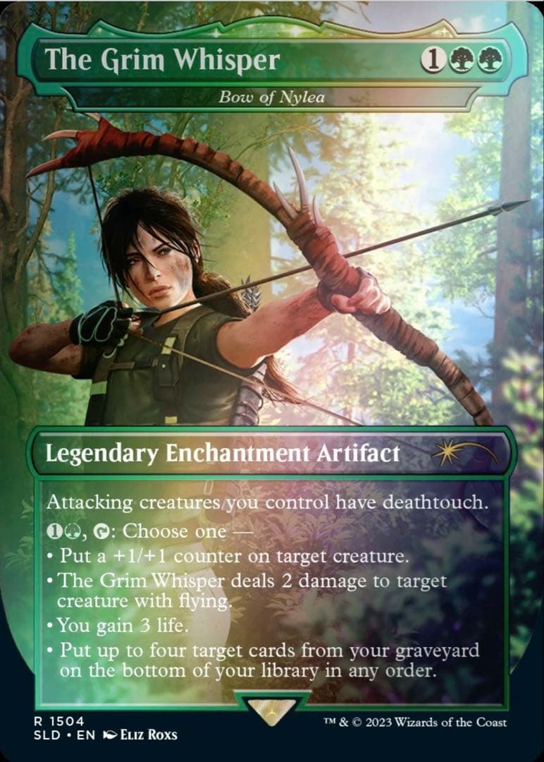 マジック：ザ・ギャザリング MTG Secret Lair Tomb Raider Foil Edition