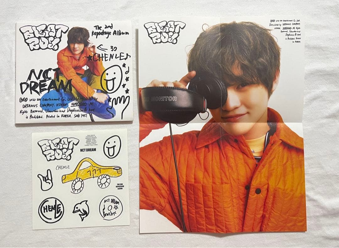 nct dream beatbox mu-mo限定 B 全種 コンプリート