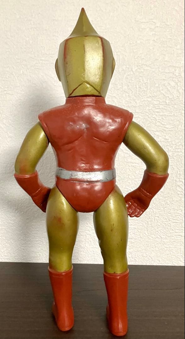 マスダヤ　スペクトルマン　ソフビ　スタンダード　茶色　　１期　ブルマァク