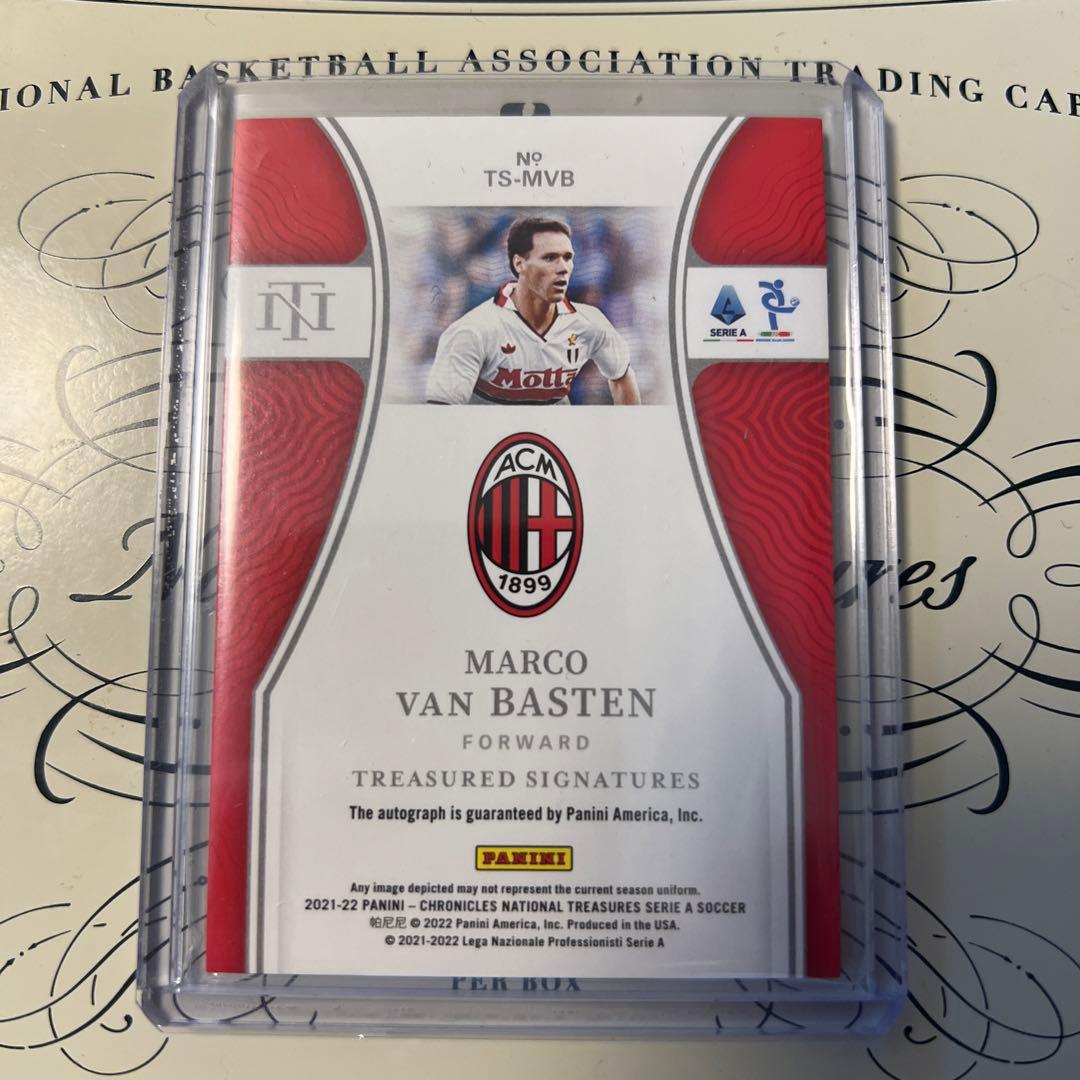 マルコ ファンバステン Panini Chronices 直筆サイン
