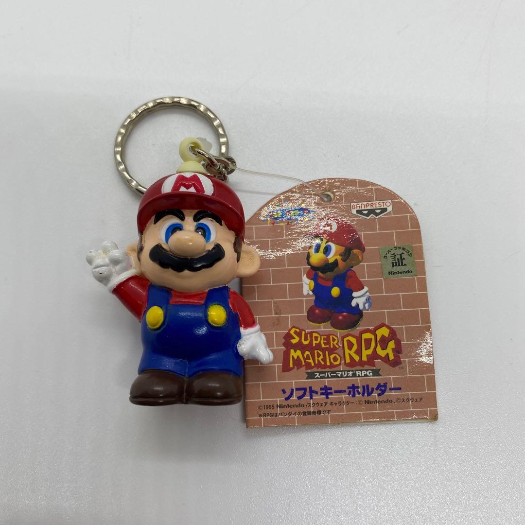 スーパーマリオ RPG とるとるマスコット ソフトキーホルダー 7種セット