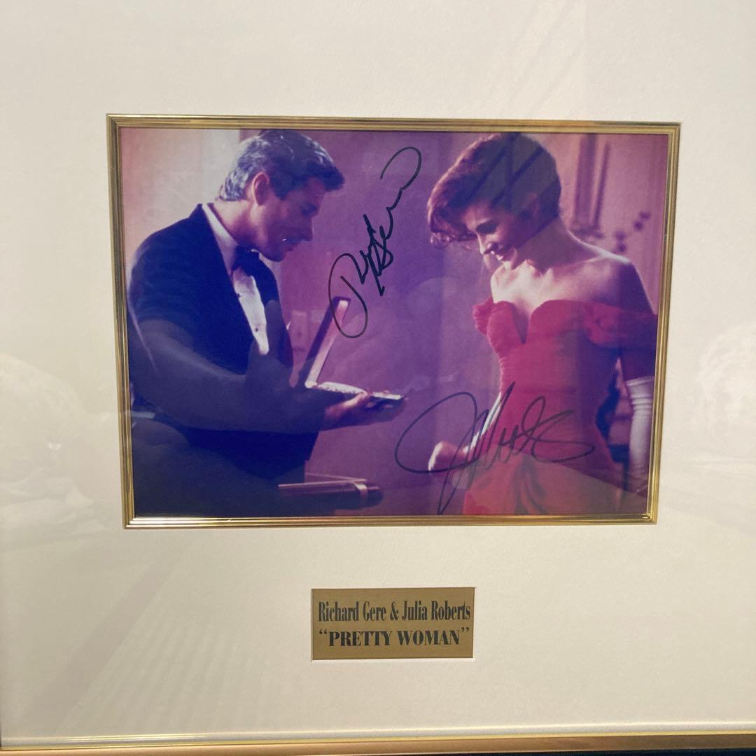 【世界に一つ】プリティーウーマン直筆サイン入りフォトフレーム