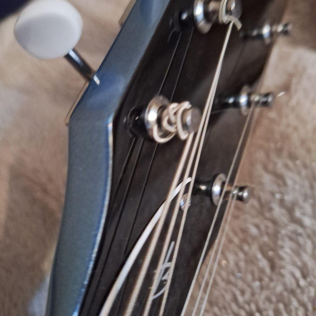 ギター Harley Benton DC-Junior Pelham Blue
