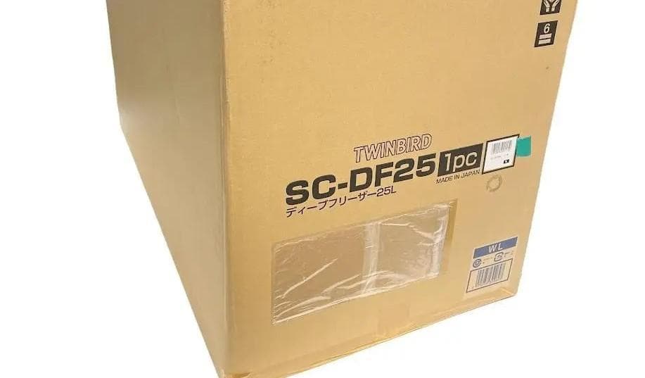 ●未使用●ツインバード● DEEP FREEZER ポータブル冷凍冷蔵庫 25L