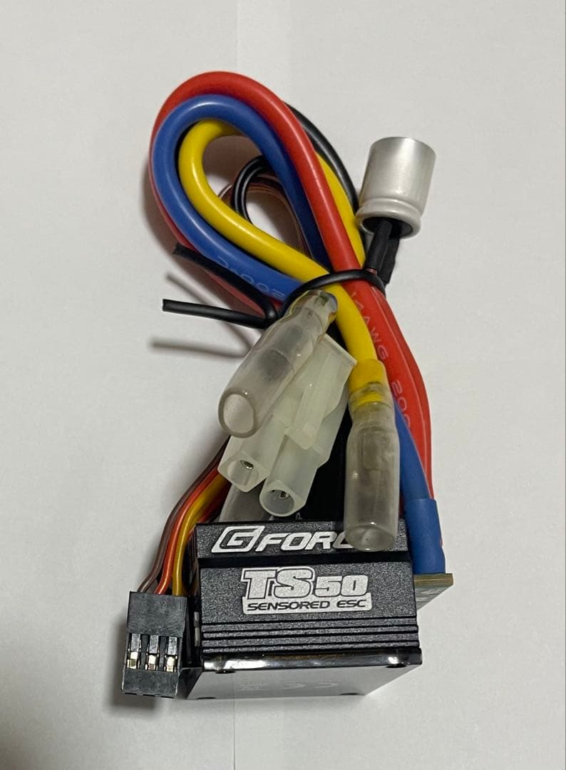 GFORCE（Gフォース）　ESC TS50 、ブラシレスモーター 17.5T