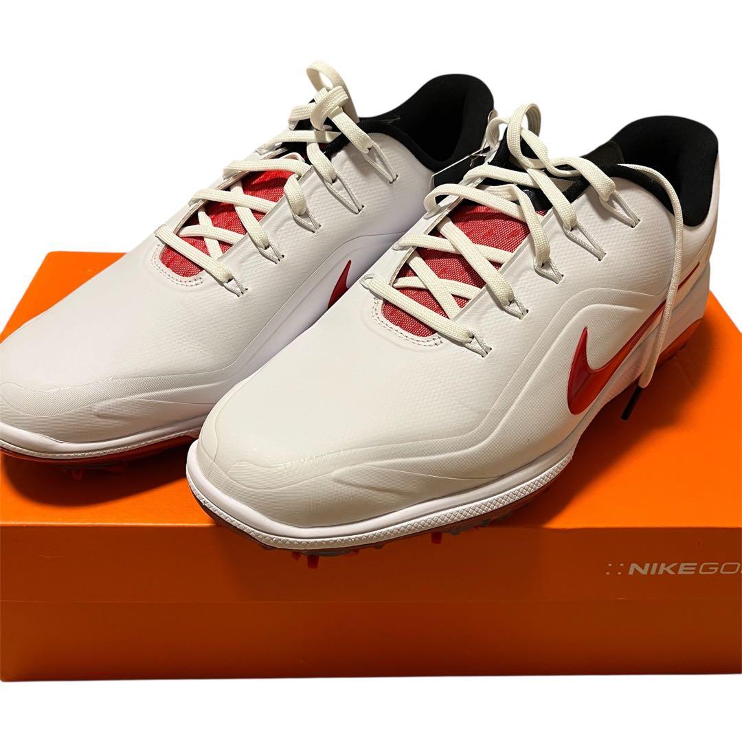 NIKE(ナイキ)ゴルフシューズ　リアクトヴェイパー2 【26.5】　白/赤