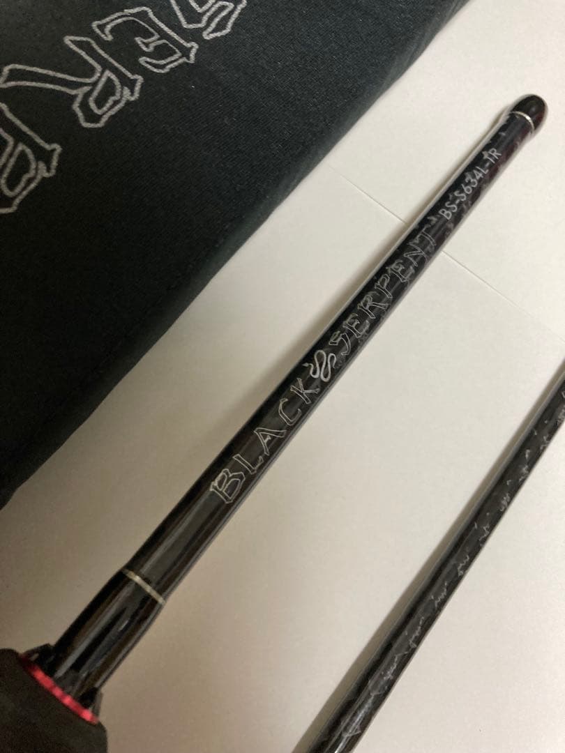 ドランクレイジー ブラックサーペント BS-S634L-TR 怪魚用パックロッド