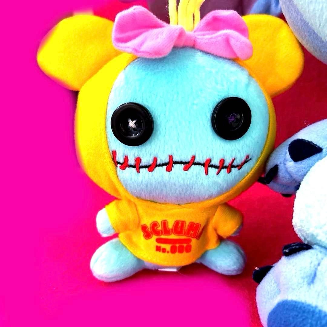 スティッチ　スクランプ ぬいぐるみ Stitch ディズニー　激レア　4点セット