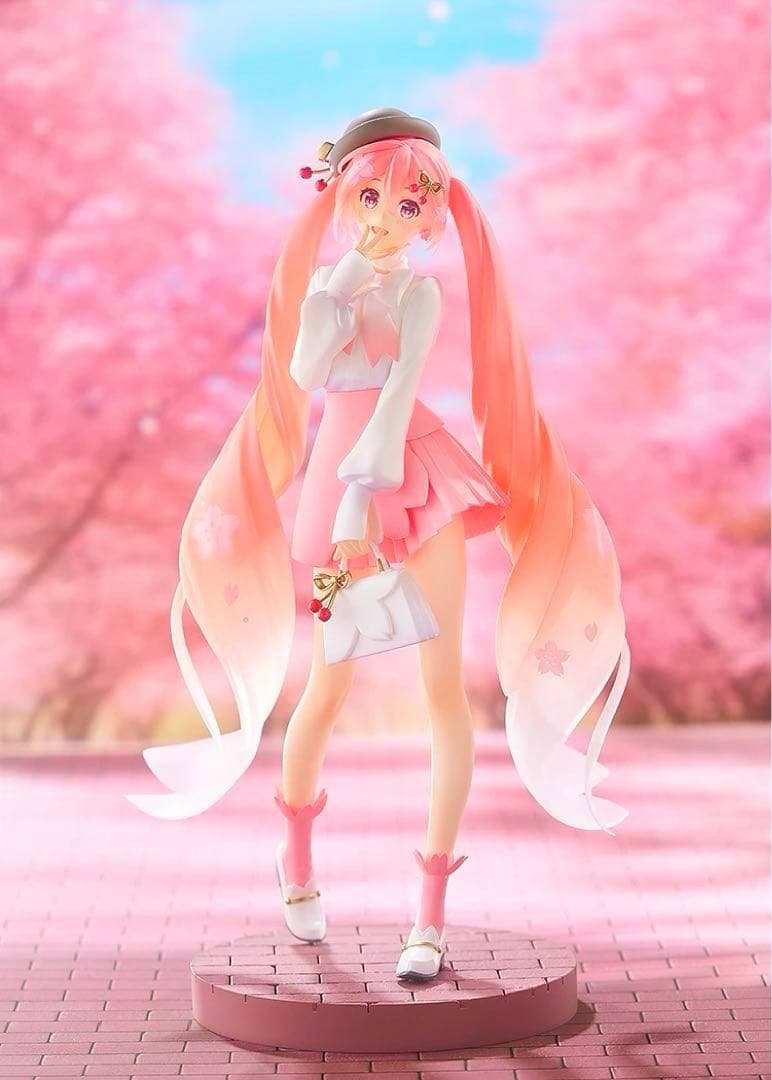 初音ミク 初音ミク＆桜ミク 描き下ろしマルチクロス