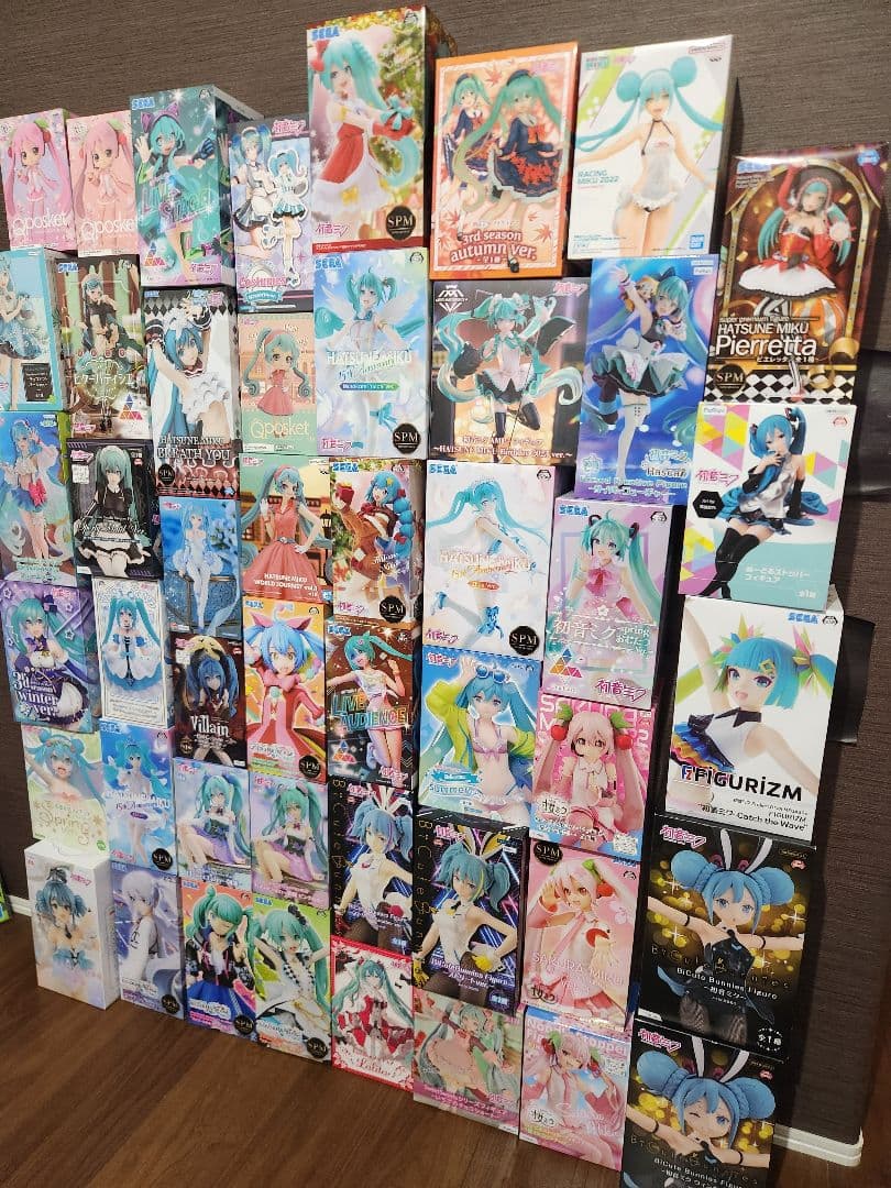 初音ミクコレクション『47個』美少女系フィギュア未開封品　色々シリーズかぶりなし