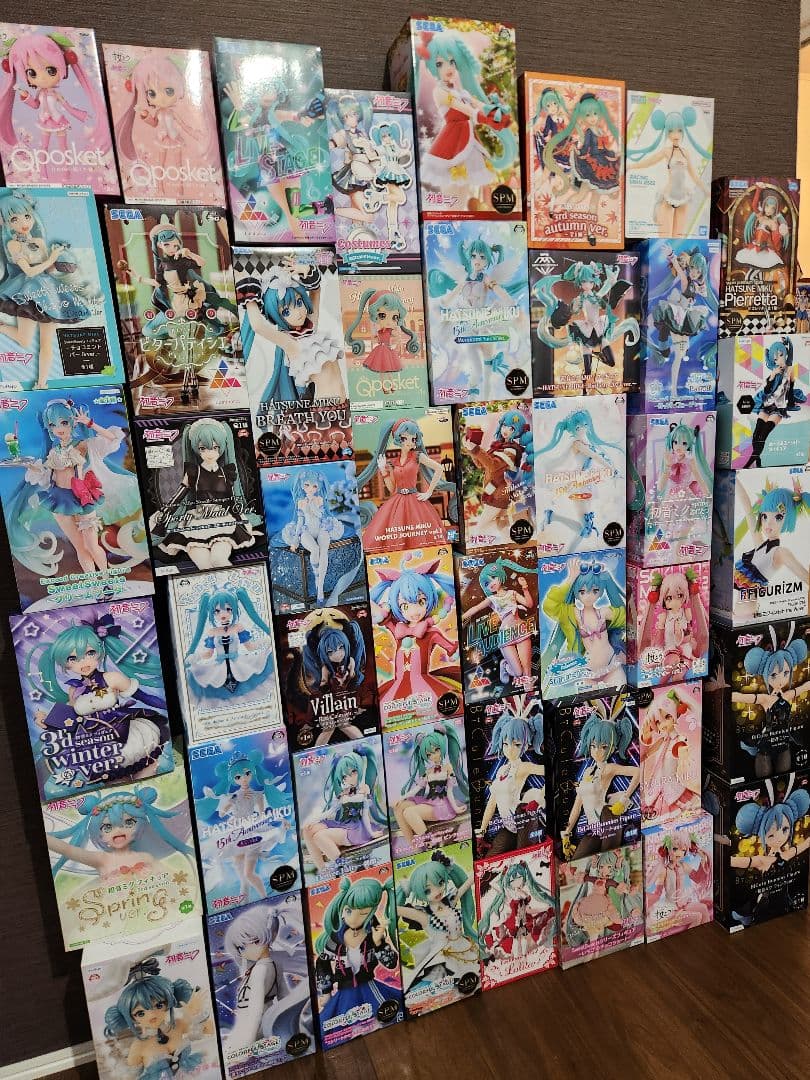 初音ミクコレクション『47個』美少女系フィギュア未開封品　色々シリーズかぶりなし