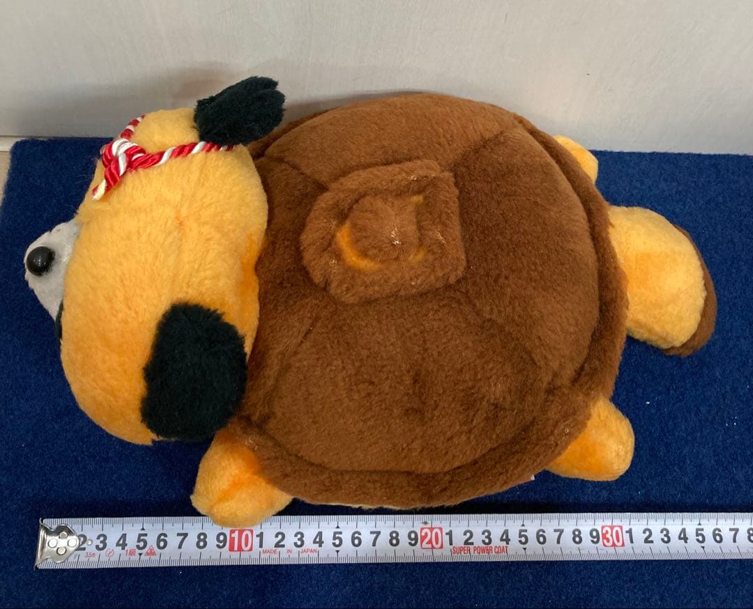 ぬいぐるみ　三英　たぬき　レトロ　当時物