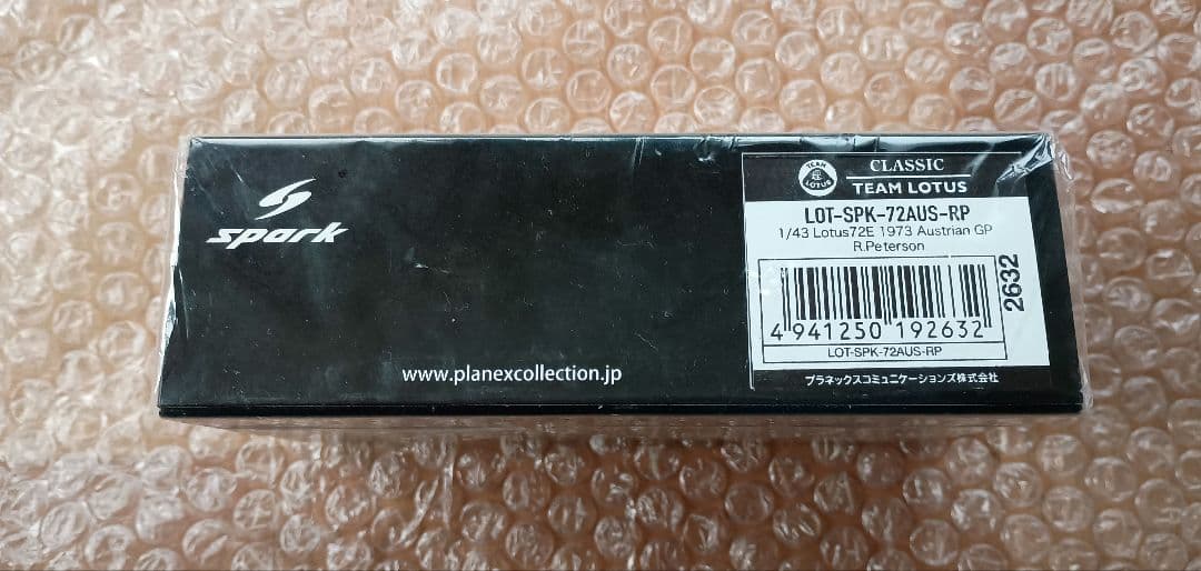 1/43　ロータス　オーストリアGP　ロニー・ピーターソン　ミニカー　新品