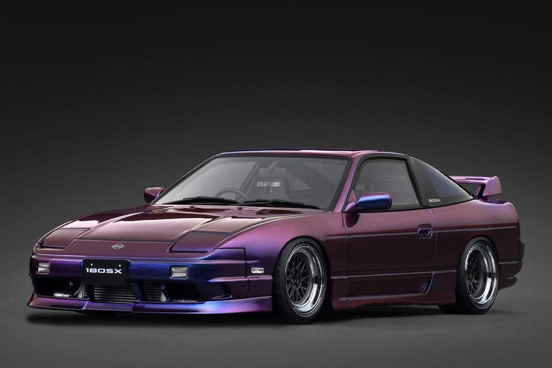 1/18 イグニッションモデル Nissan RPS13 180SX 偏光紫