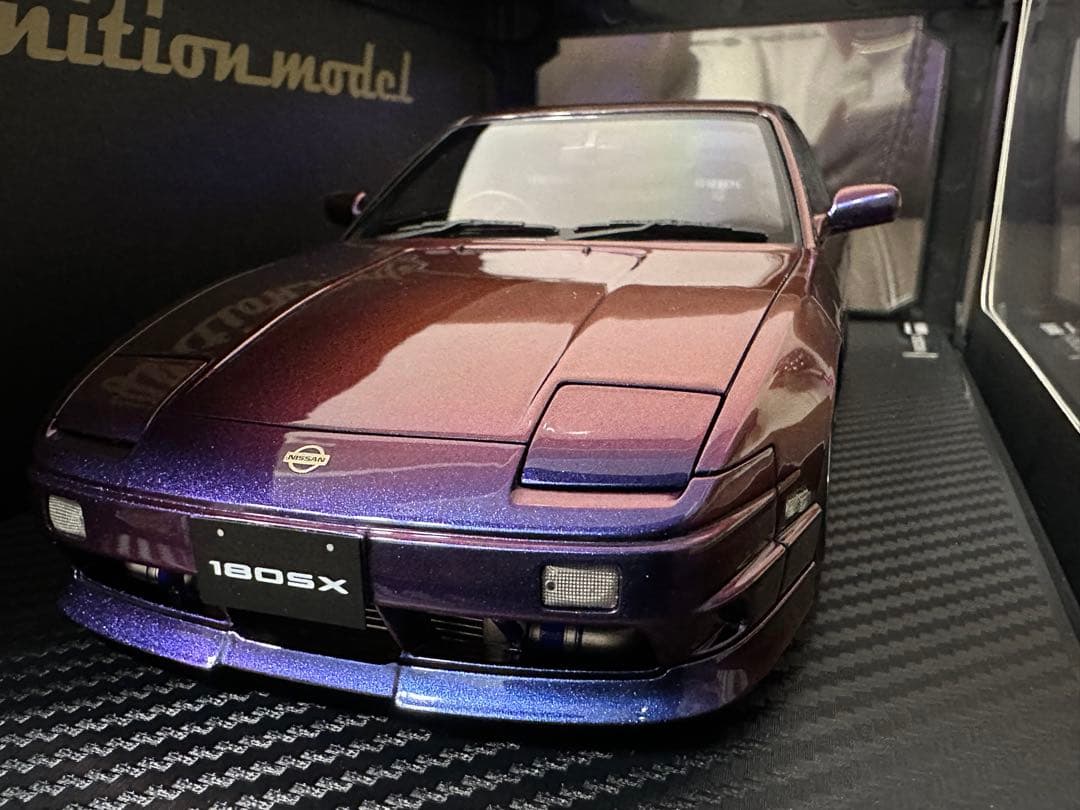 1/18 イグニッションモデル Nissan RPS13 180SX 偏光紫
