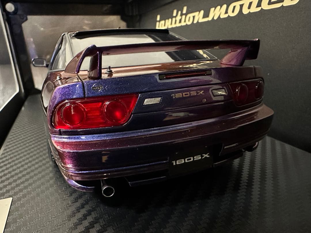 1/18 イグニッションモデル Nissan RPS13 180SX 偏光紫