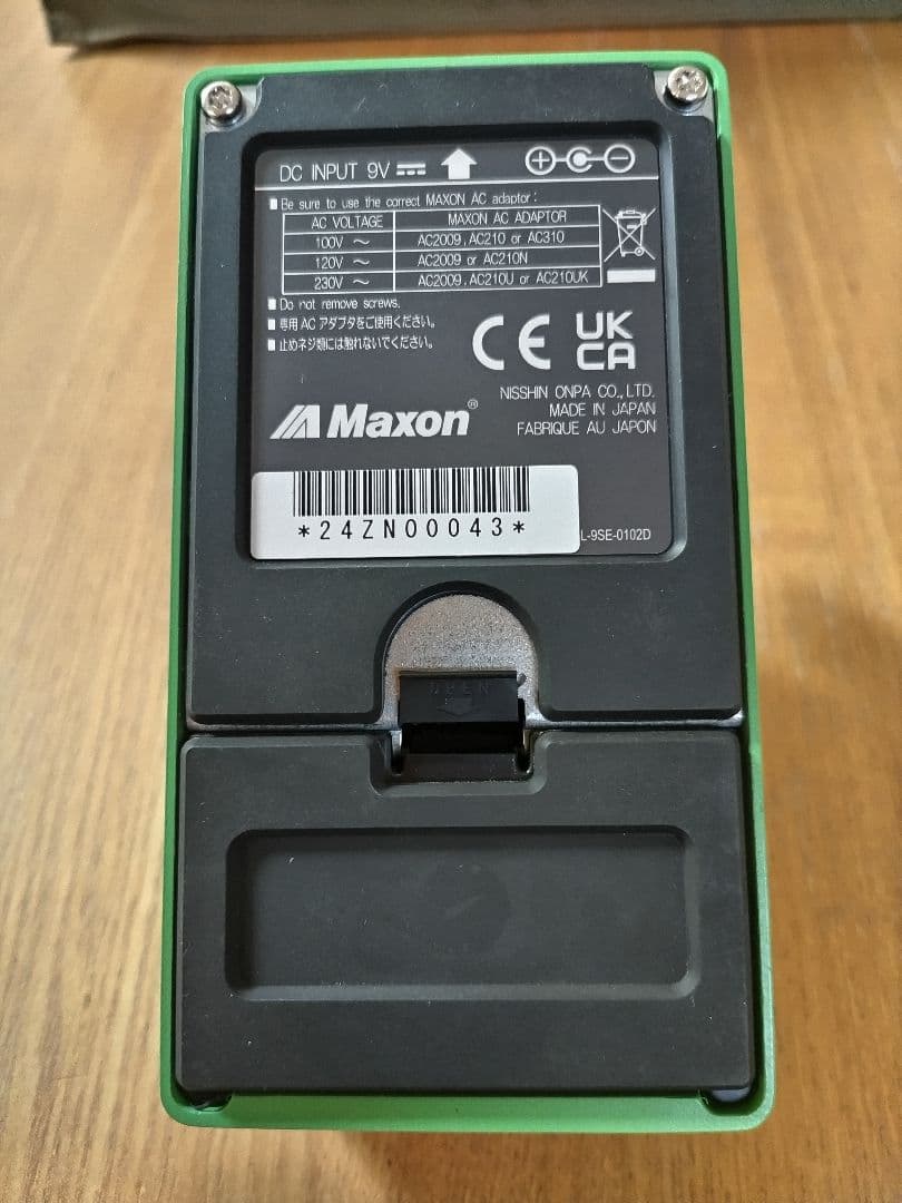 ギター ANALOG.MAN Maxon OD9 Silver MOD