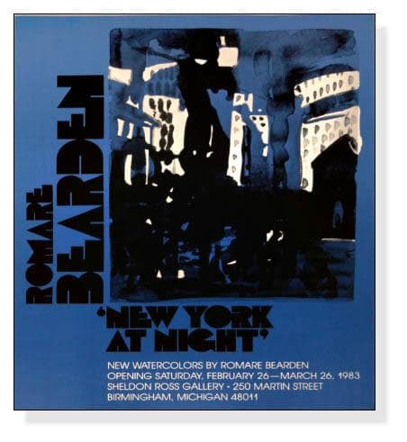 額装品/New York at Night 限定800枚/ポスター
