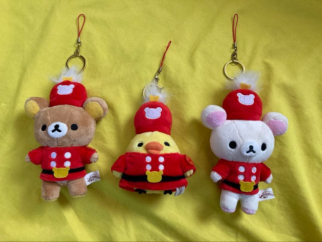サンエックス‼️3体✳️コリラックマ＆リラックマ＆キイロイトリ‼️✳️クリスマス