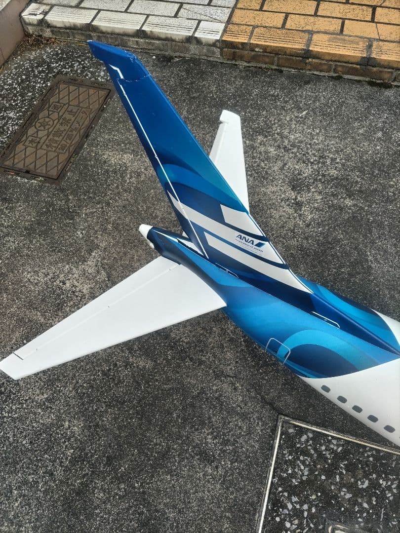 手渡し限定！大型電動ラジコン旅客機　ボーイングタイプ　リポバッテリー付き