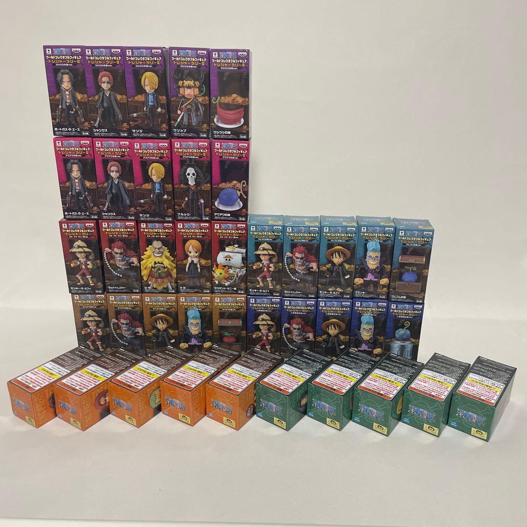 ※超希少　ワンピースワールドコレクタブルフィギュア　トレジャーラリー40体セット