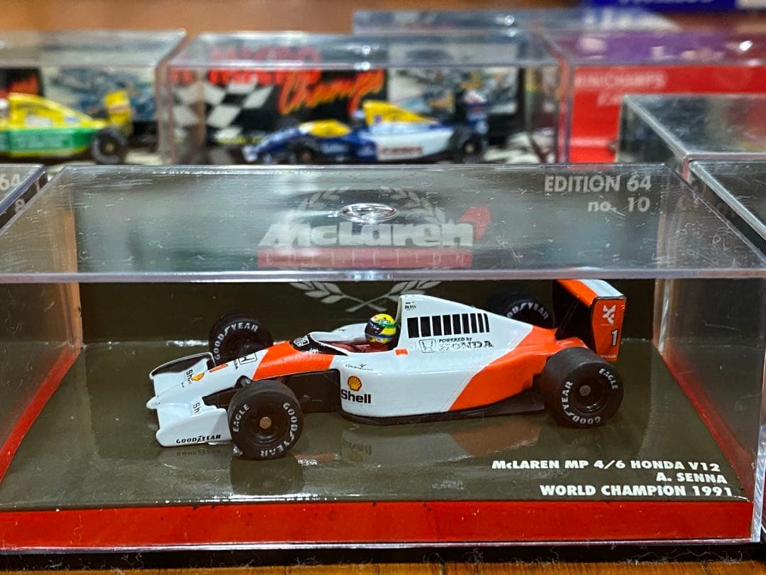 ミニチャンプス 1/64 14台 F1 DTM セナ プロスト マクラーレン