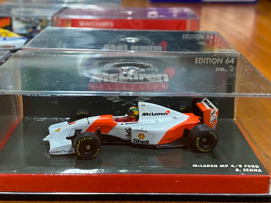 ミニチャンプス 1/64 14台 F1 DTM セナ プロスト マクラーレン