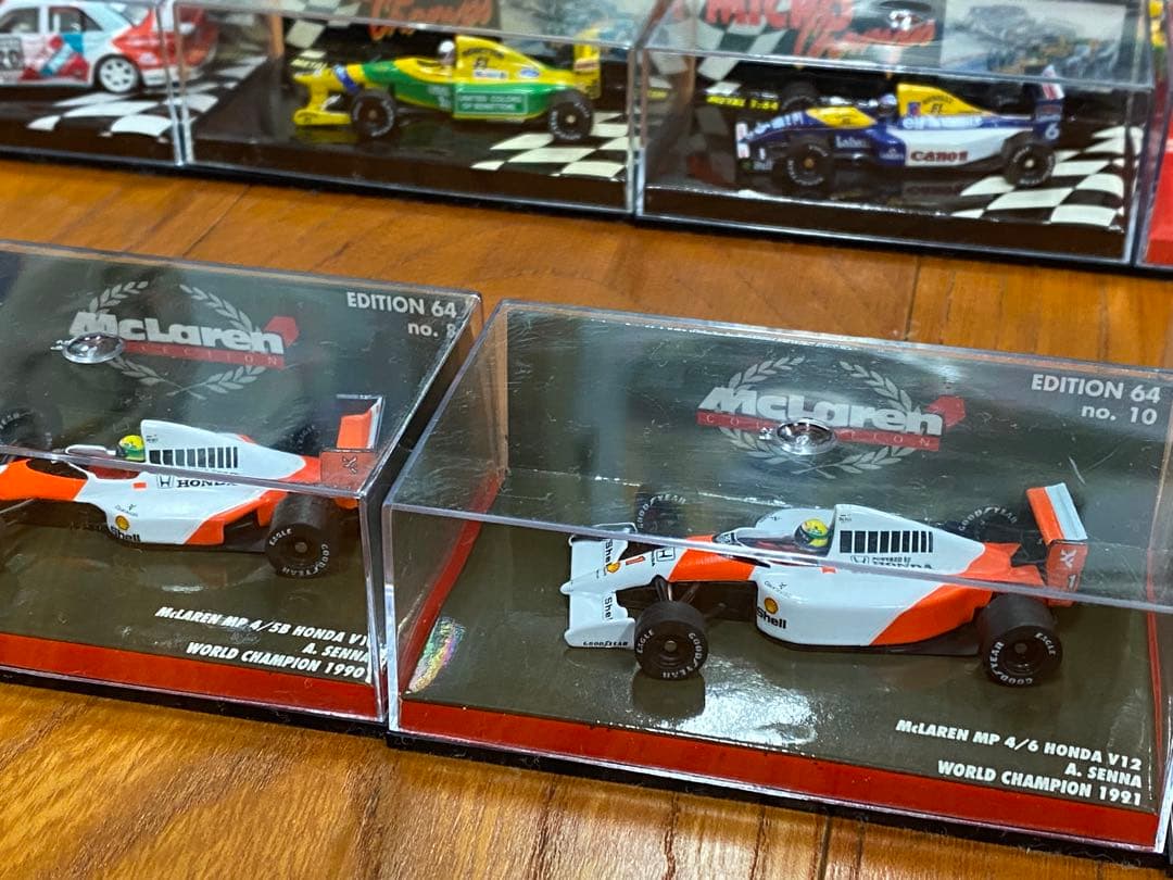 ミニチャンプス 1/64 14台 F1 DTM セナ プロスト マクラーレン