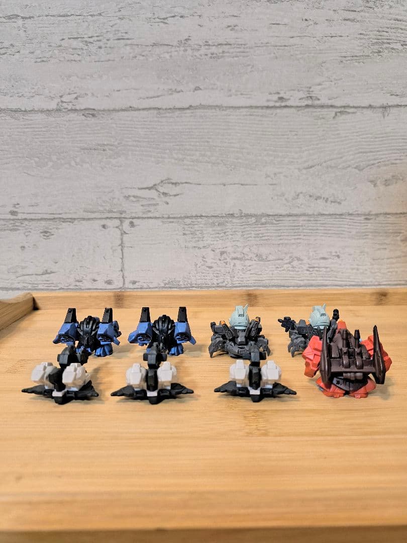 SDガンダムフルカラー全部で49体とパーツ