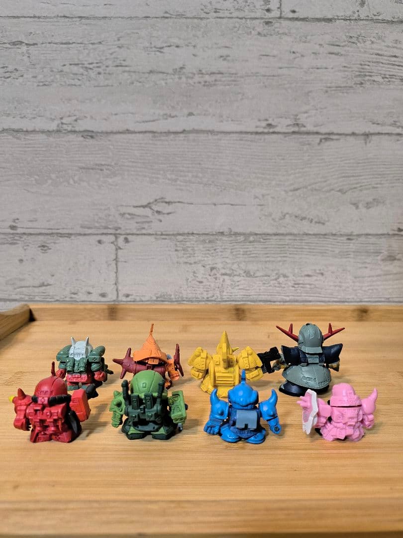 SDガンダムフルカラー全部で49体とパーツ