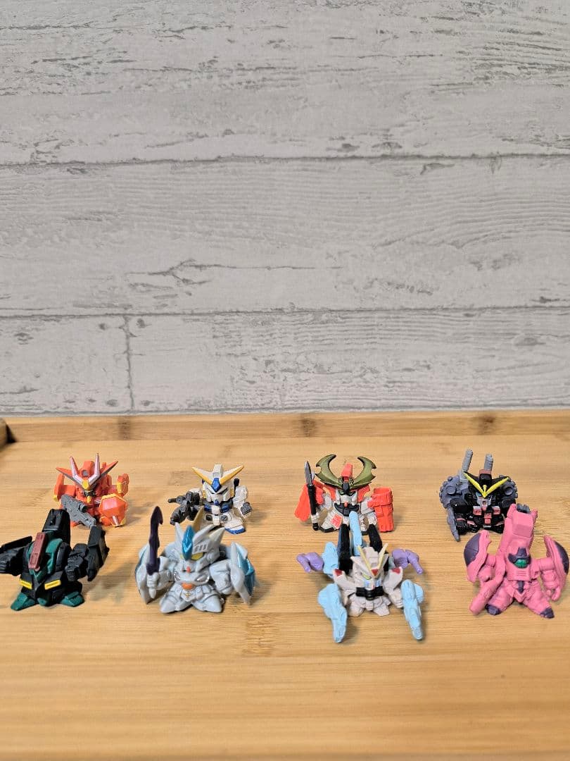 SDガンダムフルカラー全部で49体とパーツ