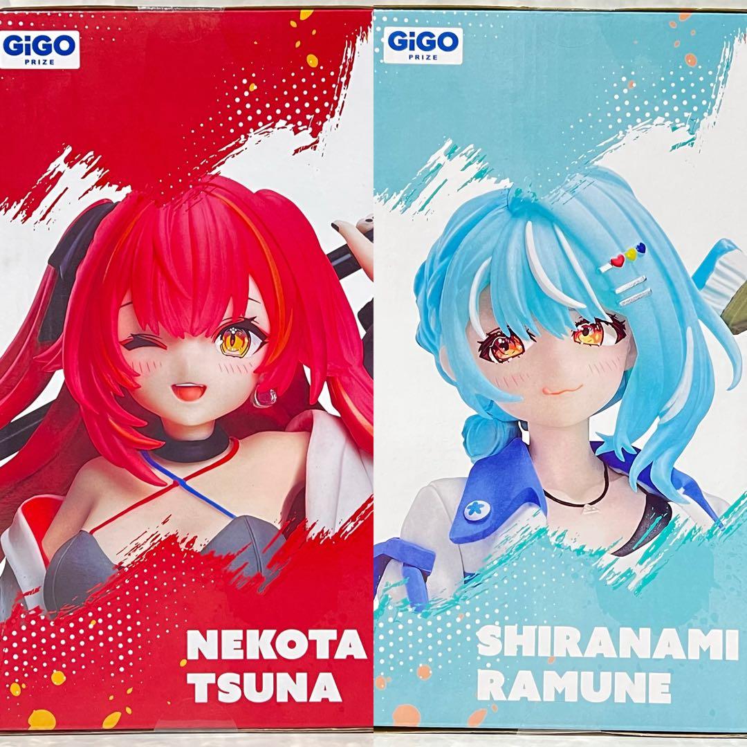GIGO スケールフィギュア 4体セット 猫汰つな 白波らむね