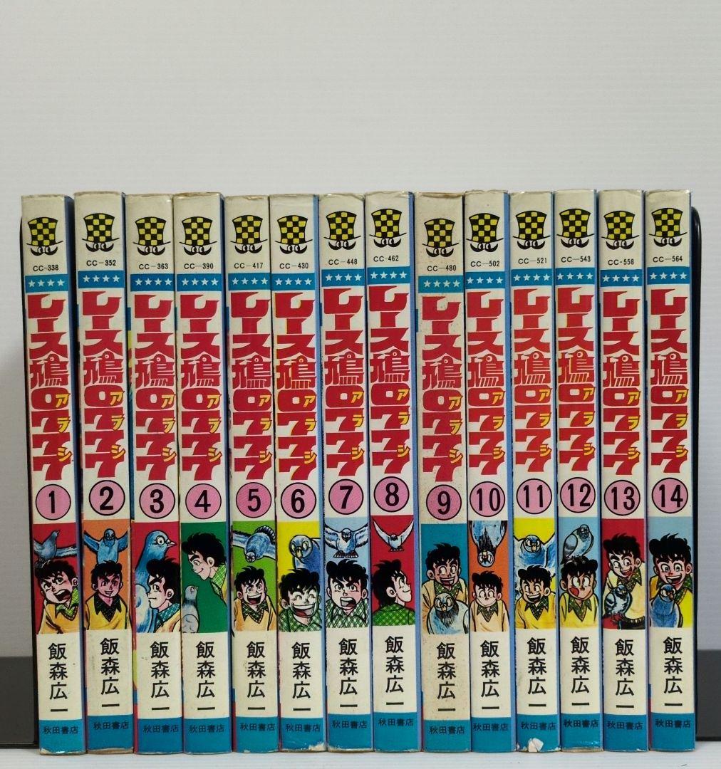 レース鳩0777（アラシ）　全14巻　飯森広一　少年チャンピオン・コミックス