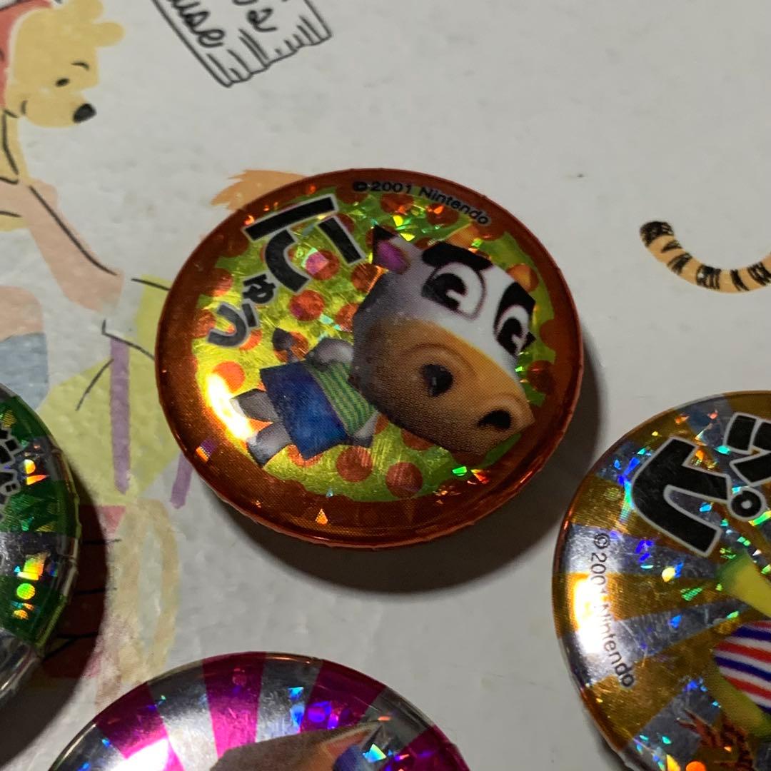 キラキラ缶マグネット どうぶつの森 5個セット B
