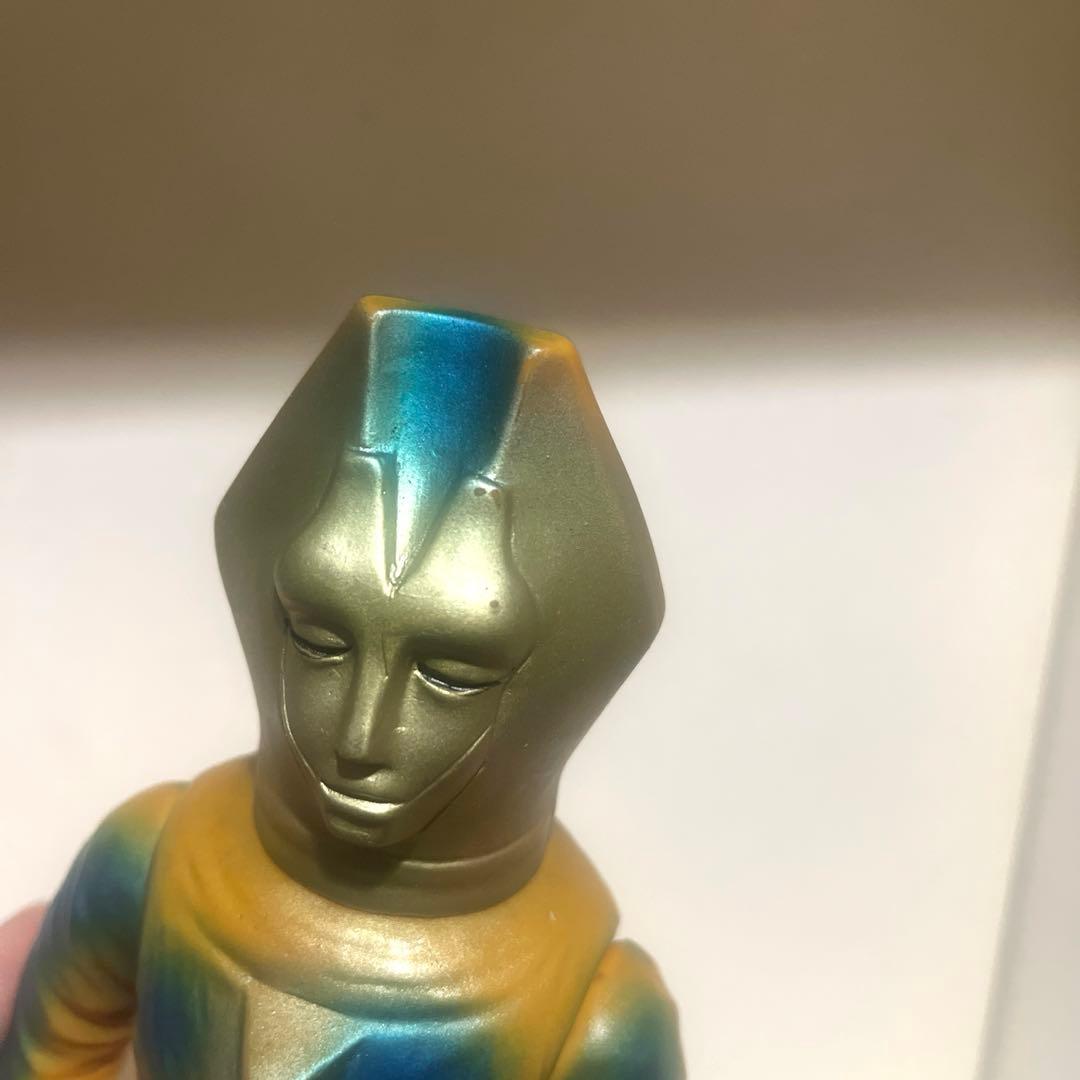 ブルマァク 製 ゴールドサターン 美品 ソフビ フィギュア