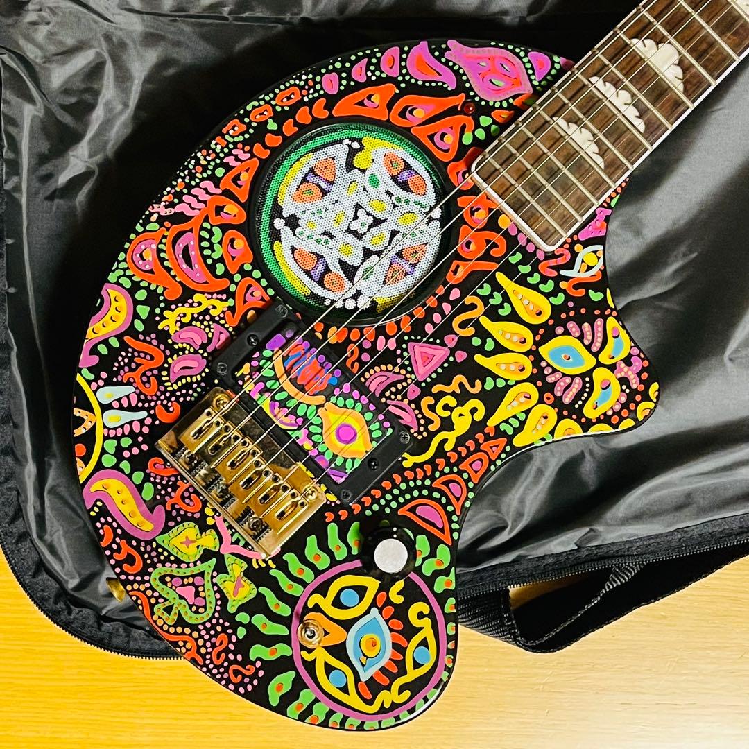 【廃盤品】FERNANDES PAINT-ZO hideコラボ ソフトケース付き