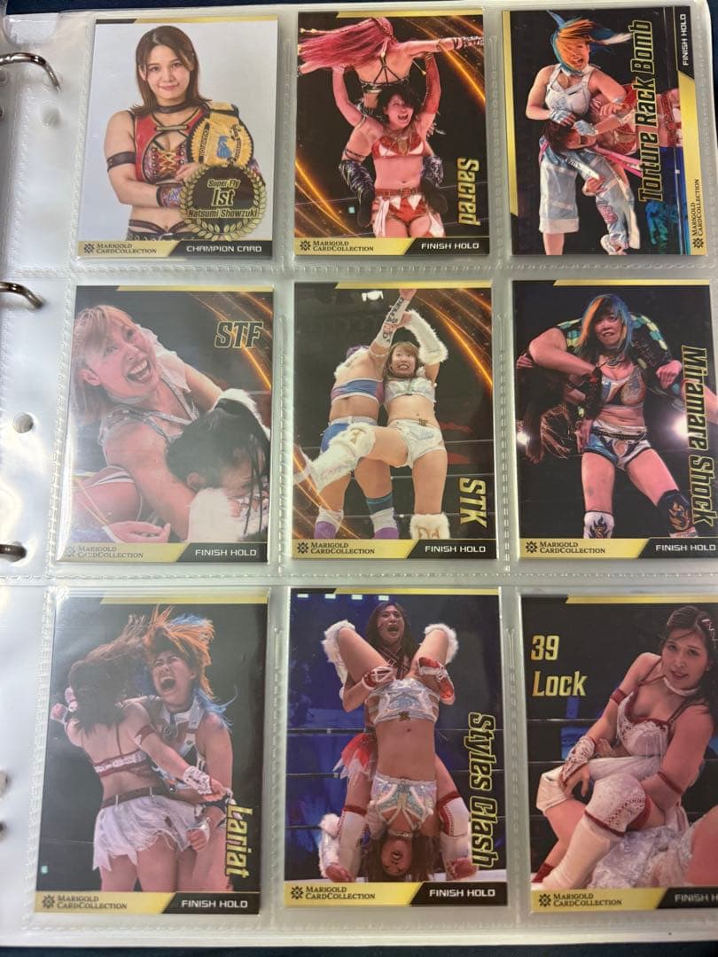 女子プロレス　マリーゴールド　プロレスカード　42種　トレカ　ジュリア