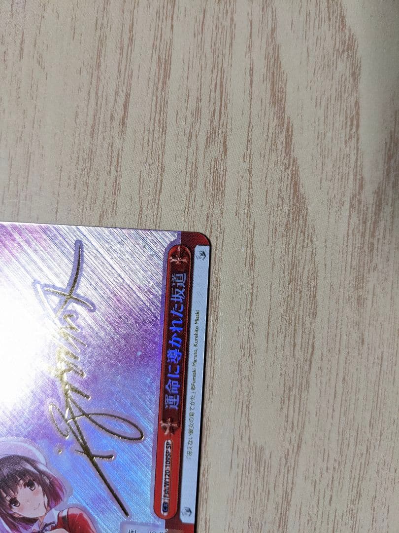 ヴァイス　富士見ファンタジア文庫　運命に導かれた坂道　sp サイン　加藤恵