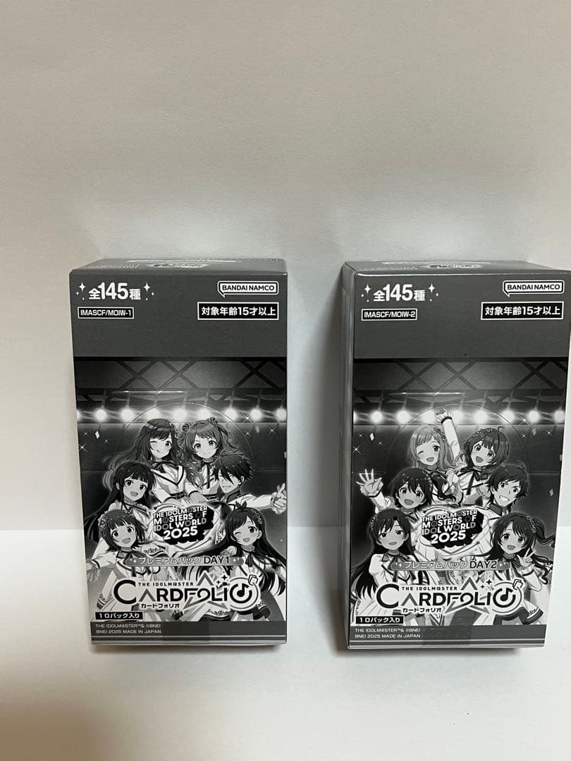 アイドルマスター MOIW2025 カードフォリオ 2箱セット