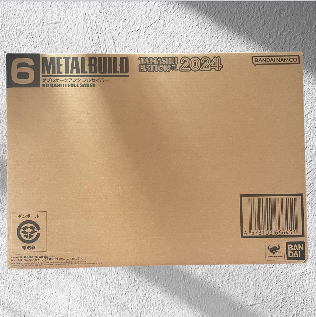 ✨新品未開封L BUILD メタルビルドダブルオークアンタフルセイバー
