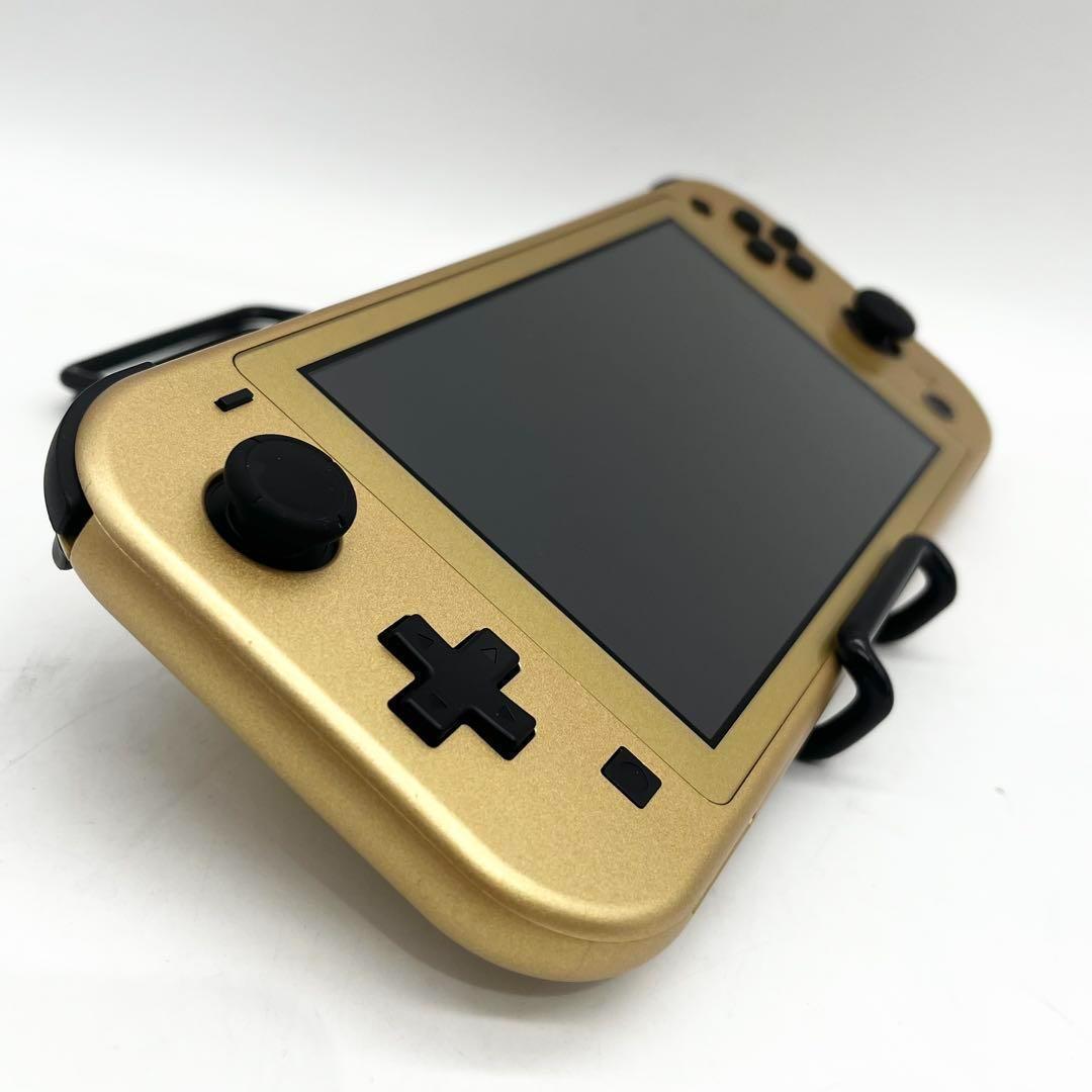 【美品・完品】Switch Lite ゴールド本体 ゼルダの伝説 ハイラルED