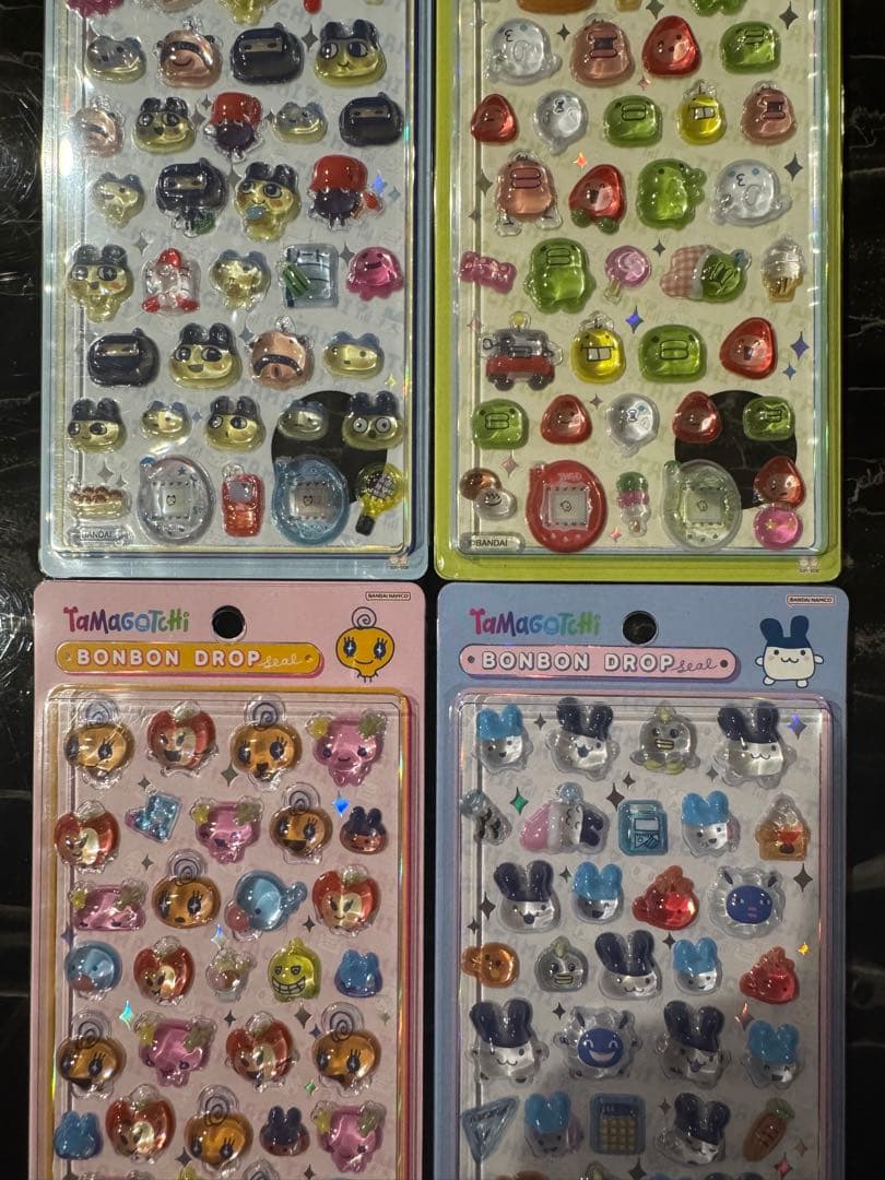 【正規品】サンリオ たまごっち ボンボンドロップシール 第二弾 ミニ 全種