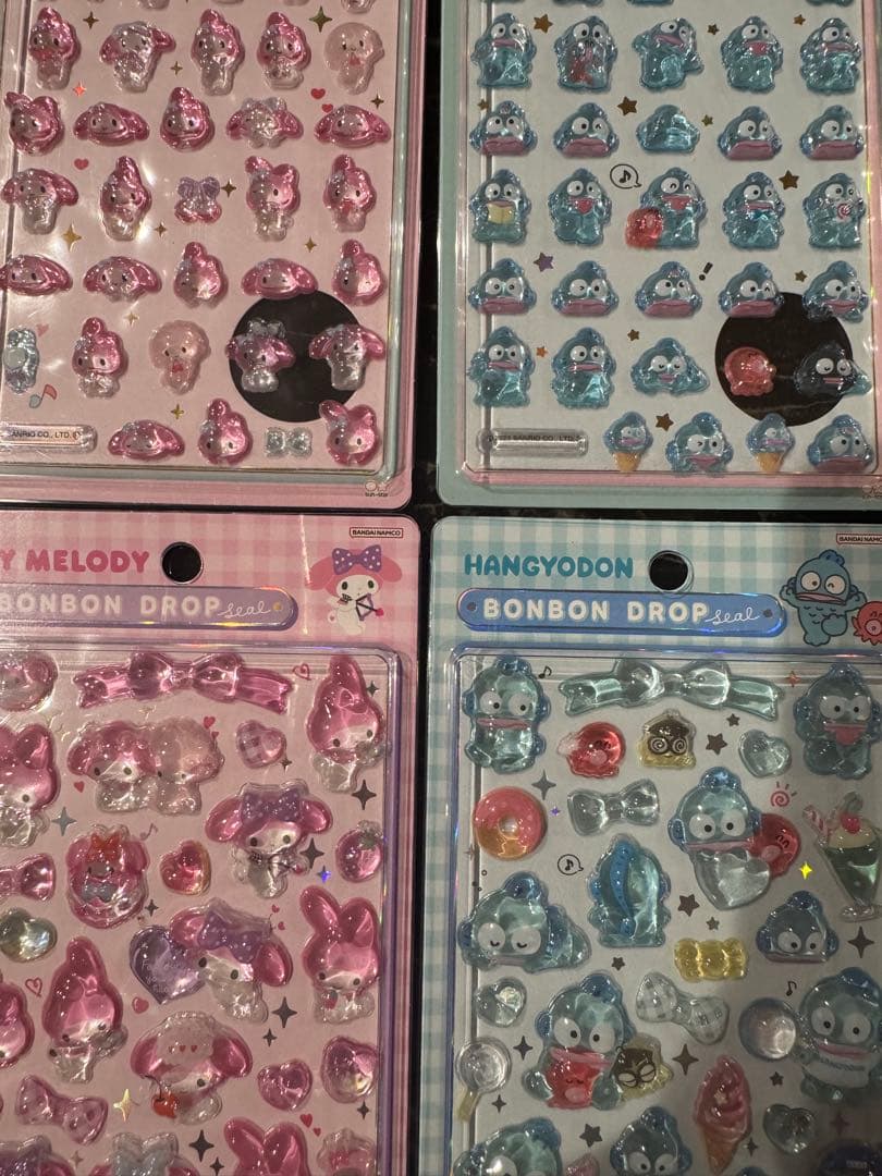 【正規品】サンリオ たまごっち ボンボンドロップシール 第二弾 ミニ 全種