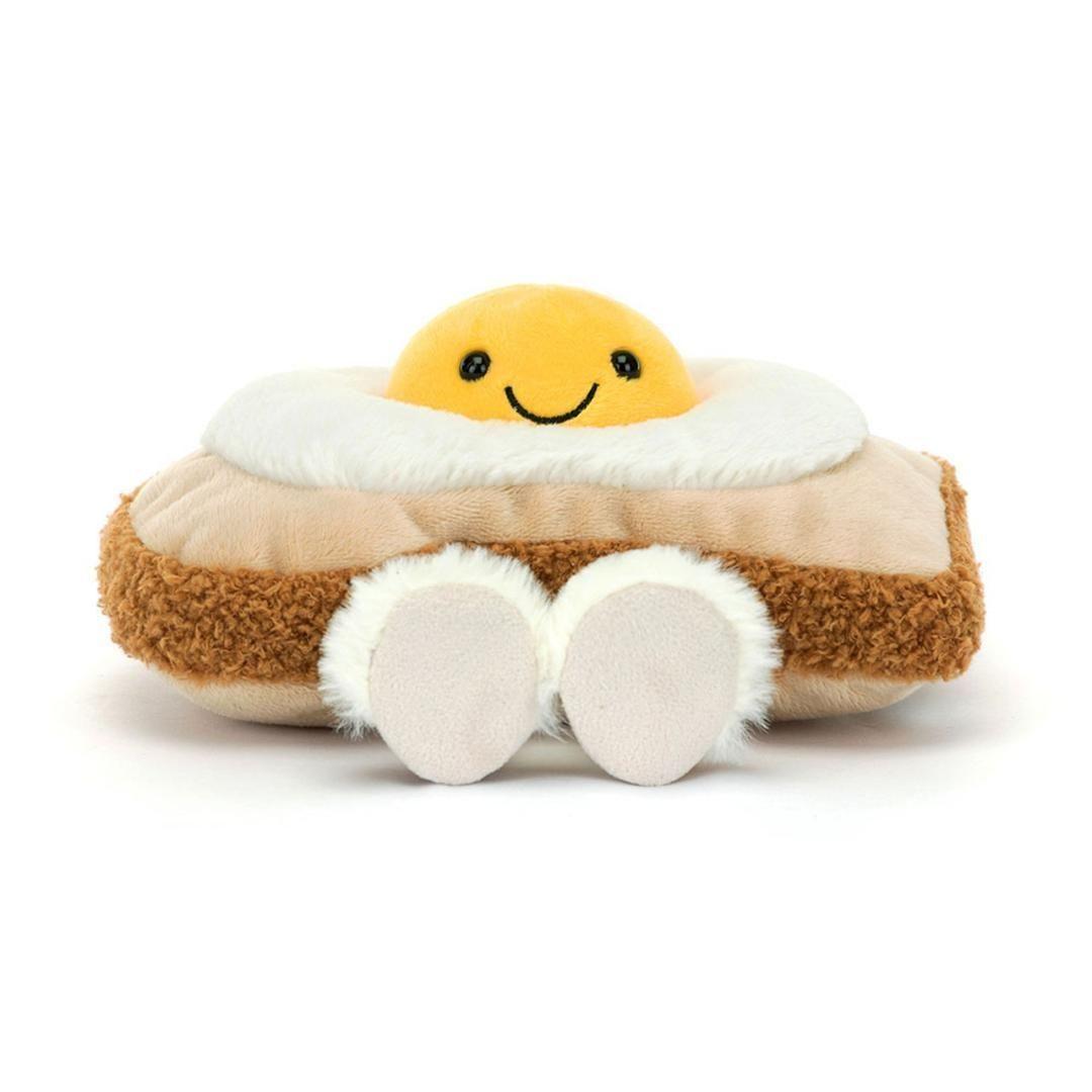 新品　　エッグトースト　目玉焼き　ぬいぐるみ　袋付き