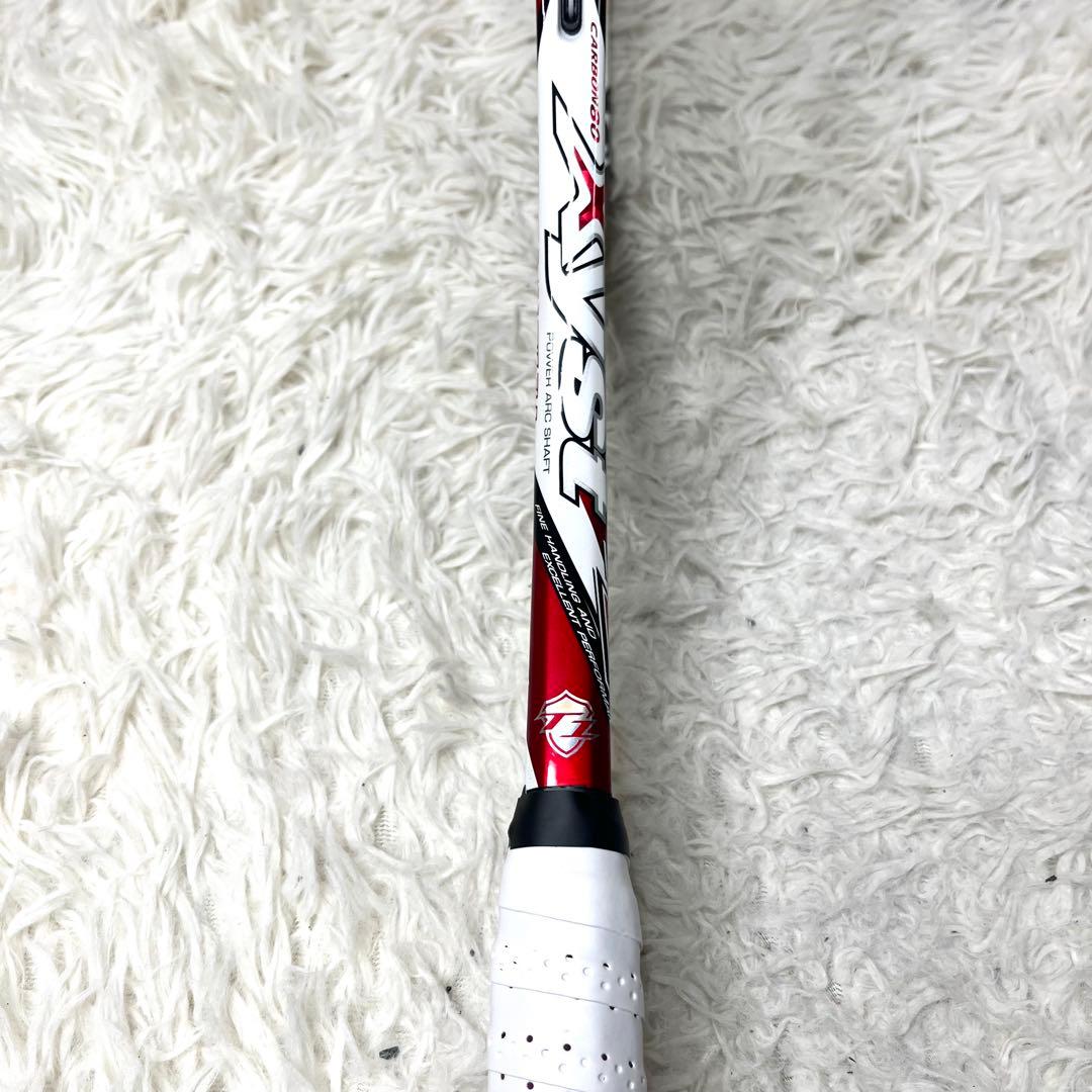 【美品】ミズノ XYST T1 0U 最終型 ソフトテニス ラケット レッド